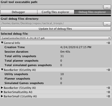 Debug Explorer